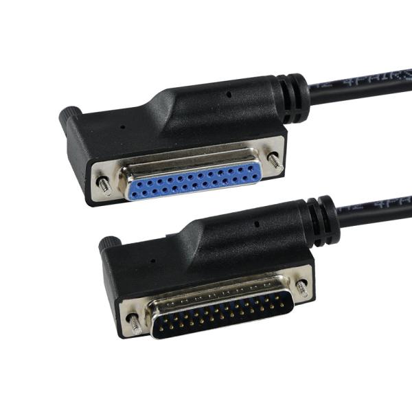 DB25 Male to Female Parallel Extension Cable 25-Pin Shielded
