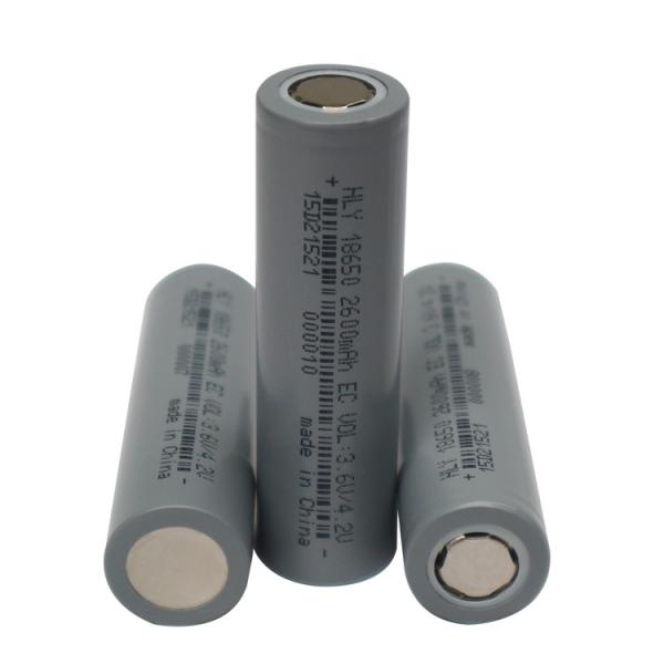 BIS 3,6 bateria de 18650 células da taxa alta de bateria recarregável 2600mAh do volt
