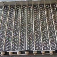 Correia transportadora de malha inoxidável perfurada para máquina CNC antiestática