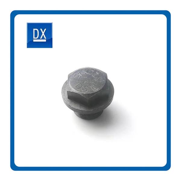 Black Oxide Hex Oil Plug For Subaru Carbon Steel Black Oxide