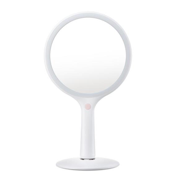 2600mAh Battery tricolor 3500k 5x HD LED Magnifying Mirror
