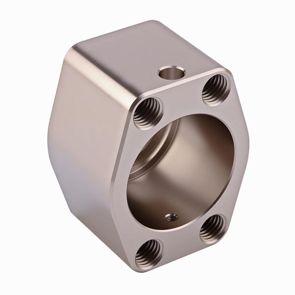 Bloque de manifold hidráulico CNC de precisión para perforación en alta mar