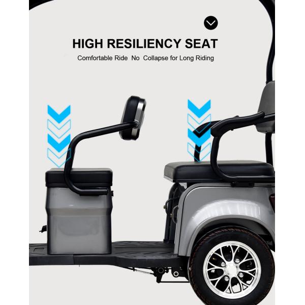 3 Wheel Electric Motorcycle 60V Mobil Roda 3 3 Weel Vehicle 150 For Passenger 2130*870*1700mm Electric Scooter Tricycle