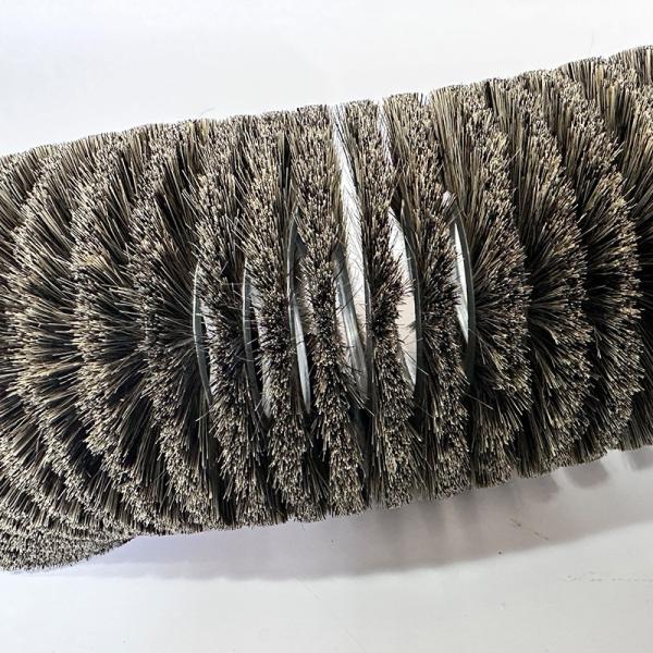 Brosses à ressorts à fil d'abrasion industrielles, brosses à enroulement, brosses à nettoyer pour éliminer la poussière