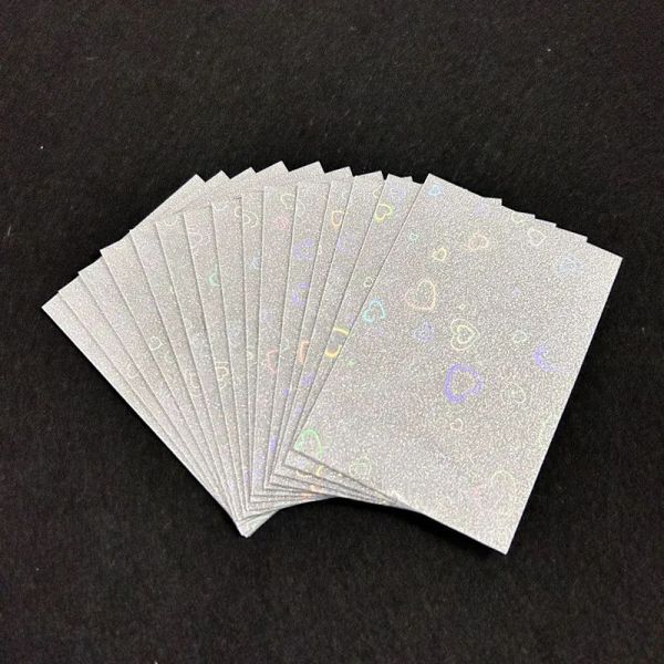 Custom Printed Holographic Card Sleeves Personalized Plastic Bags