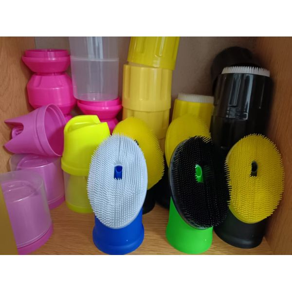15mm Perfume Bottle Lid ABS Plastic With Gloss Gold Silver Matte Black Matte White Finish