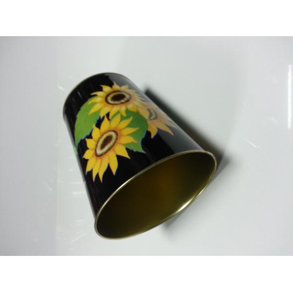 Ведро олова металла цилиндроида Tinplate для свечки/косметической упаковки