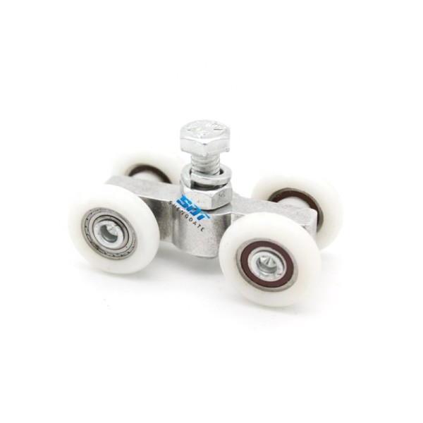 Window Roller Double Plastic Wheel Pulley Aluminium Sliding Door Window Roller