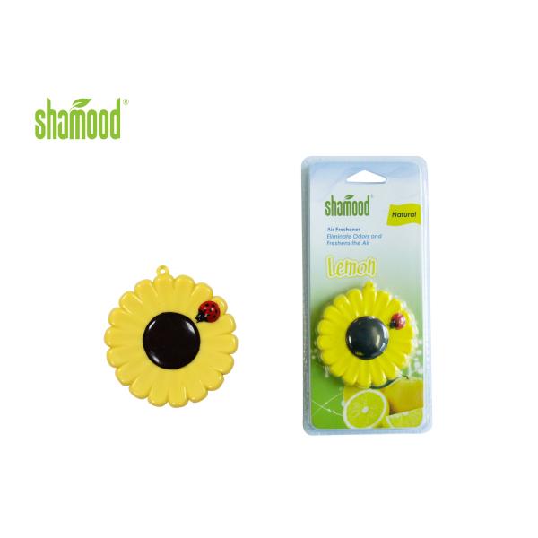 Sunflower Shape Plastic Air Freshener Automotive Air Fresheners For Car