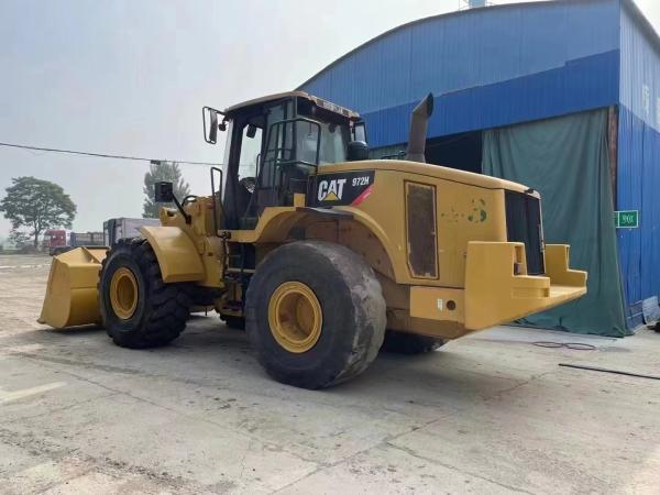 Chargeurs à roues d'occasion Caterpillar 972h Cat Loader Japon Chargeur à roues 12,22 tonnes