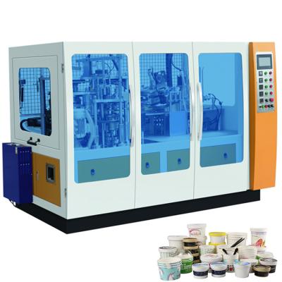 150-380g/M2 Craft Paper Bowl Making Machine Intelligent Take Away Pack Making Machine