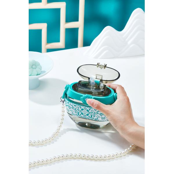 Мотивационный тренажерный зал Фитнес Спорт Путешествия Тритан Бутылка с водой с цепью 1l