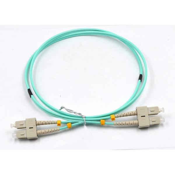 SC - гибкий провод волокна SC двухшпиндельный, кабель заплаты оптического волокн