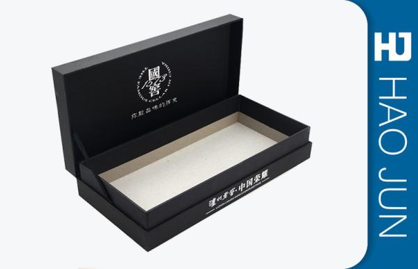 Promotional Black Wine Glass Gift Box With Lids Luxury Packaging Boxes