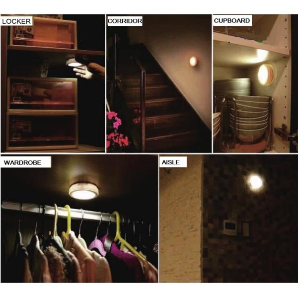 Фоточувствительное освещение шкафа мебели, свет ночи СИД угла раздражения 105 º