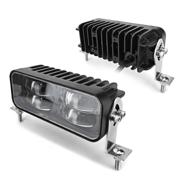 Lumière de ligne à LED de grue à excavatrice avec support de montage en acier inoxydable