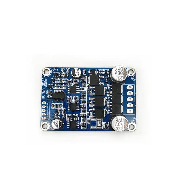 JYQD-V8.3B BLDC Motor Controller with 12-36VDC Input 6A Max Current and 0-5V Speed Control for Sensorless Motors