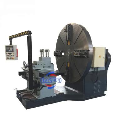 Máquina de torneamento de cabeça grande, diâmetro grande, extremidade grande