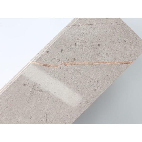 Acid Resistant Staircase Steps Tiles White Marble Indoor Outdoor