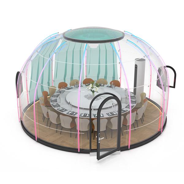 Diameter 5 5m Small Microcontroller Based Glamping Bubble Tent