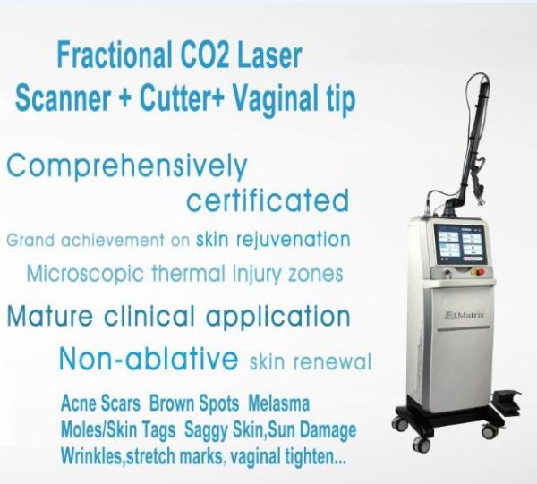 Beijing Sincoheren FDA K and Medical CE co2 facial laser resurfacing with vaginal tips co2 laser facial ultrapuls