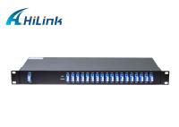 18 multiplexor de la fibra 1270-1610nm LC/UPC 20nm del duplex del módulo de los canales CWDM Mux Demux