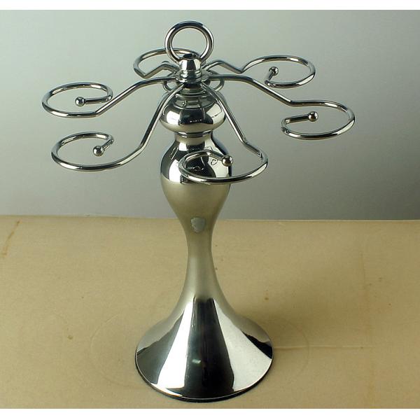 Detachable 600G Wine Glass Tree Stand Six Hooks Stainless Steel Glass Holder