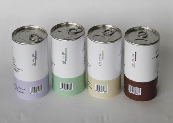 Tubo do papel de Pantone que empacota para o alumínio imediato EOE do pó da bebida