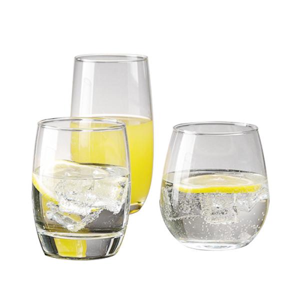 Bulk Wholesale Crystal Glass Water Cups | B2B OEM Logo Customization,  | FDA Certified, Shatterproof