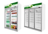 Commercial Glass Door Vertical Cooler R404A 5 prateleiras por porta