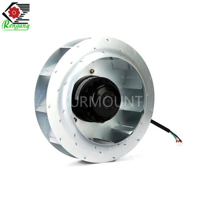 190mm 220V AC Centrifugal Fan , Centrifugal Exhaust Fan Cast Iron Ball Bearing