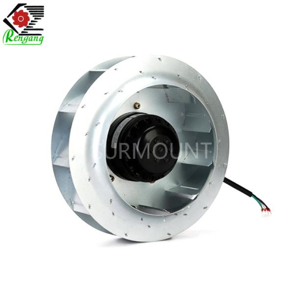 190mm 220V AC Centrifugal Fan , Centrifugal Exhaust Fan Cast Iron Ball Bearing