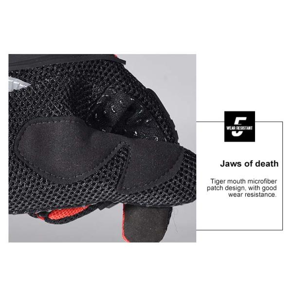 Microfiber Night Reflective Strip Motorbike Motorcycle Gloves Motocross Gloves Motorcycle