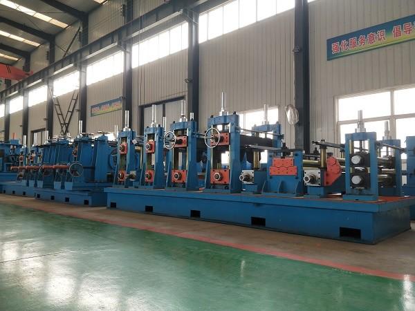 1.0-2.0MM Thick 10m/Min Square Stainless Steel Tube Mill Vertical Shaft