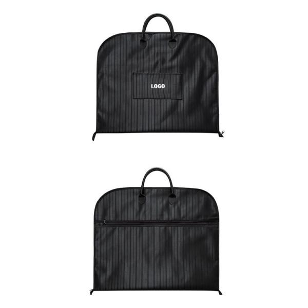 Handled Travel Waterproof Suit Cover , Packaging Zippered Garment Storage Bags