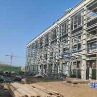 Bureaux légers Structures préfabriquées en acier Construction de maisons
