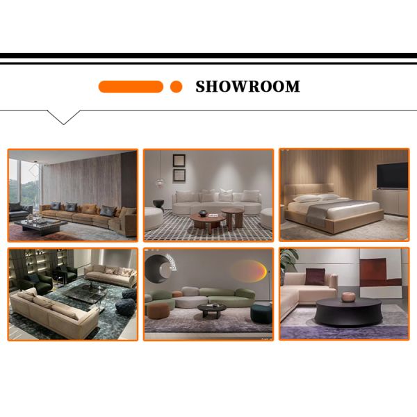 Synthetic Leather Upholstery Material King Size Luxury Bed Frame Sets Modern Villa Bedroom Furniture Plywood Panel Type