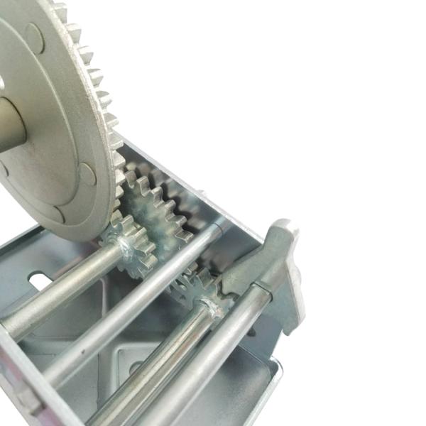 SGS Approval Heavy Duty Hand Winch With Brake Galvanized Carbon Steel Material