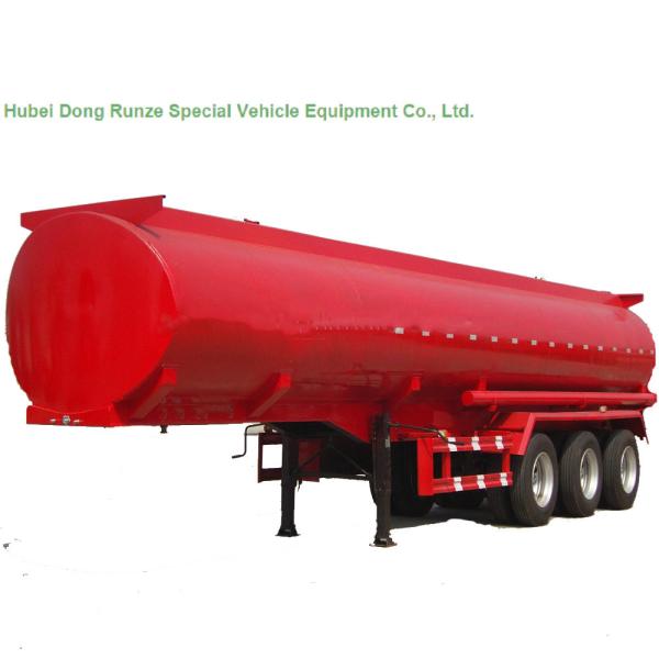 Carbon Steel Tanker for oil, diesel, gasoline, kerosene 45000 Liters  Transport Semi Tank Trailer
