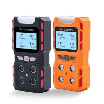 Explosion Proof DC3.7V 1800mAh 4 Gases Detector For Industrial HSE