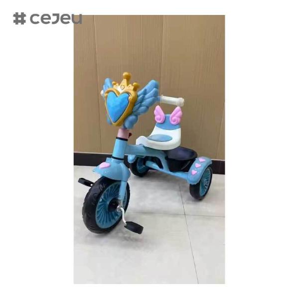 CJ-QK-703 Children's Baby Plastic Walking Stroller Tricycle for Kindergarten Age 2 to 4 Years