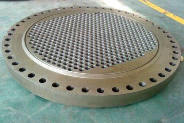 Chapear o pó revestiu o cilindro reverso rosqueado de aço inoxidável do vento da flange da tubulação