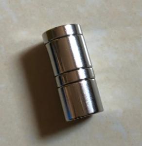 Silver Shine Color Neodymium Magnets Strong Disc N35 Grade 18mm X 15mm
