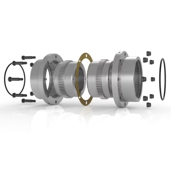 High-Strength Drum Gear Coupling with Non-Standard Customization and CNC Machining for Heavy Machinery