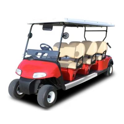 Carro de turismo elétrico de lazer resort buggy de golfe de 8 lugares com controle remoto