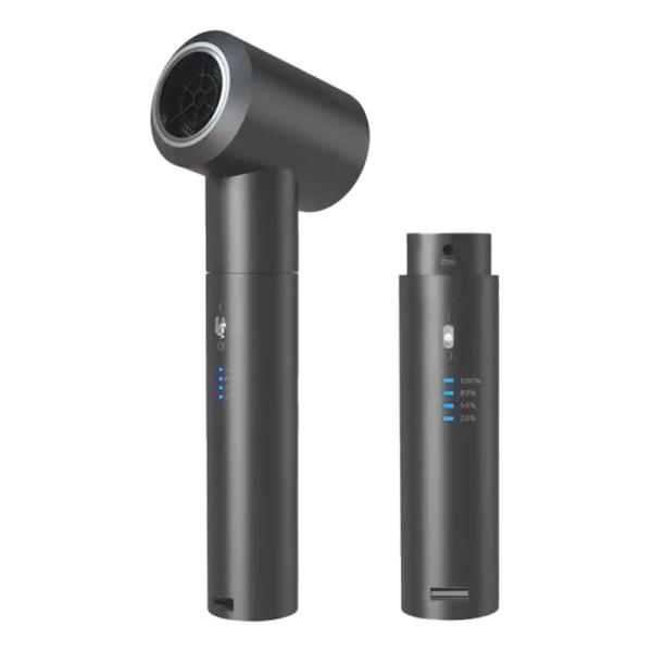 Wireless Outdoors Rechargeable TYPE-C Charging Fast Hair Dryer Violent Fan For Thick Hair