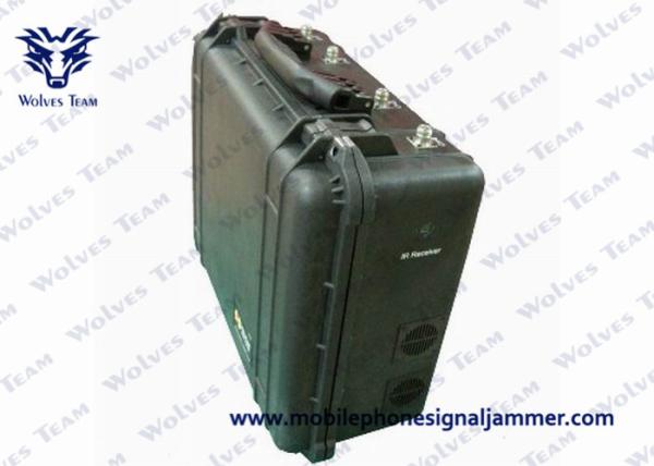 Remote Controlled High Power Military Cell Phone Jammer PLL SYNTHERSIZES External high gain GP antenna
