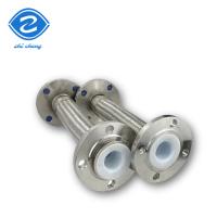 304 aço inoxidável Metal trançado mangueira de jardim tubos ondulados flange articulação flexível para a água