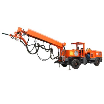 Tunnel Mining Wet Mix Shotcrete Machine 4×4 Drive PLC  Control