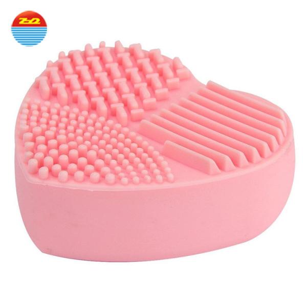 Easily Rinses Clean Silicone Skin Brush Healthy Silicon Sponge Eco - Friendly Material